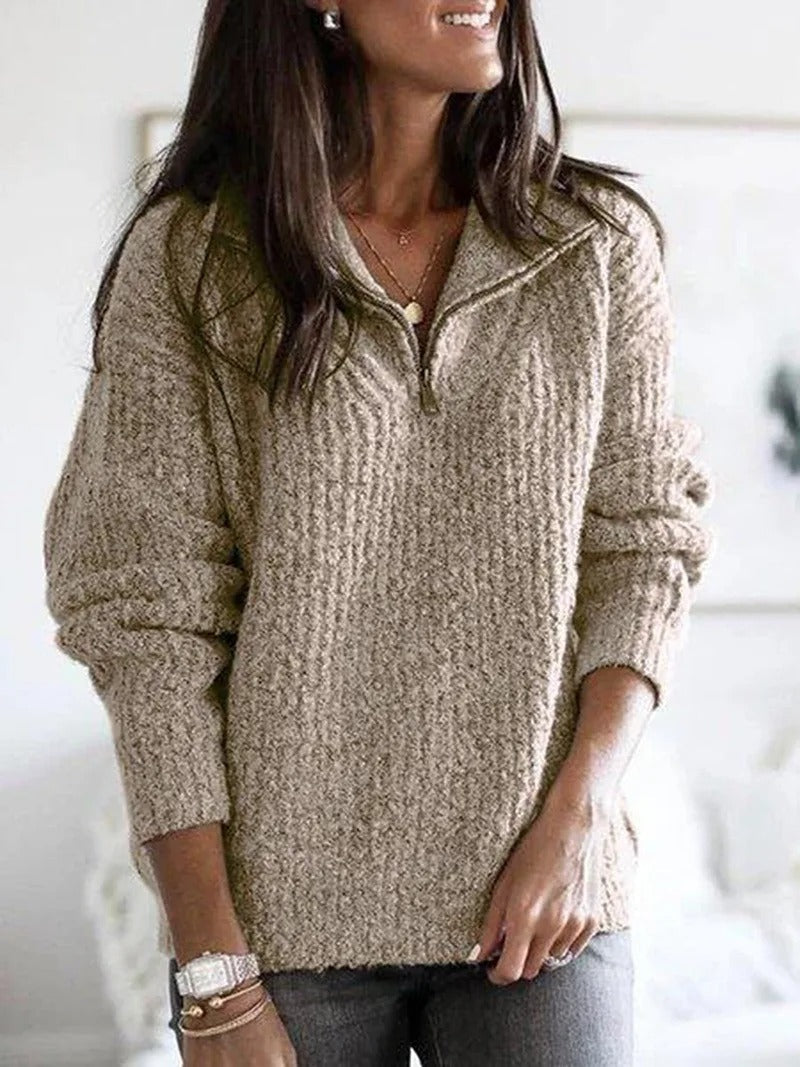 Lotta™ Stickad Pullover